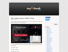 Tablet Screenshot of blog.myfxbook.com